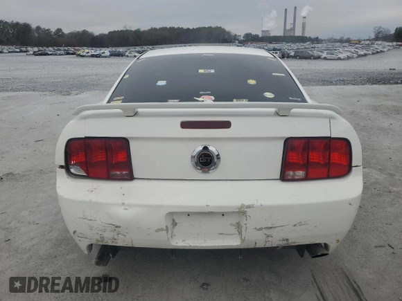 2007 Ford Mustang GT Deluxe with VIN 1ZVHT82H575269780, listed as a Copart auction lot 86815414 with 166,754 mi miles and Salvage Title. Bid and sale history available at carsss.com. Image 6.