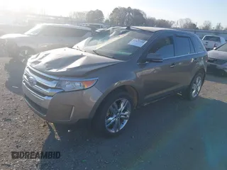 2013 Ford Edge Limited with VIN 2FMDK3KC4DBE23426, listed as a IAAI auction lot 41837799 with 151,383 mi miles. Bid and sale history available at carsss.com. Image 2.