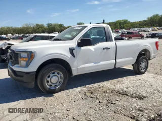 2023 Ford F-150 XL with VIN 1FTMF1C56PKF29951, listed as a Copart auction lot 72946924 with 13,429 mi miles and Salvage title. Bid and sale history available at DreamBid. Image 1.