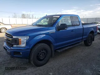 2018 Ford F-150 XL with VIN 1FTEX1EP6JKE53624, listed as a Copart auction lot 55498145 with 92,438 mi miles and Salvage Title. Bid and sale history available at DreamBid. Image 1.