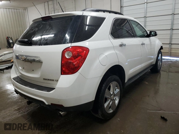 2014 Chevrolet Equinox LT with VIN 2GNFLBE30E6143858, listed as a Copart auction lot 53172675 with 117,284 mi miles and Salvage Title. Bid and sale history available at DreamBid. Image 3.