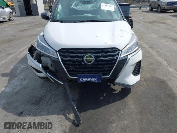 2021 Nissan Kicks S with VIN 3N1CP5BV5ML566388, listed as a IAAI auction lot 41791342 with 35,264 mi miles and . Bid and sale history available at DreamBid. Image 6.