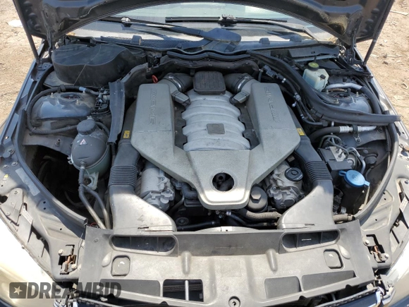 2009 Mercedes-Benz C 63 AMG with VIN WDDGF77X69F212362, listed as a Copart auction lot 61125824 with 120,402 mi miles and Salvage Title. Bid and sale history available at DreamBid. Image 11.