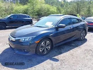 2017 Honda Civic Sedan EX-T with VIN 19XFC1F39HE021182, listed as a IAAI auction lot 41987404 with 88,733 mi miles. Bid and sale history available at carsss.com. Image 17.