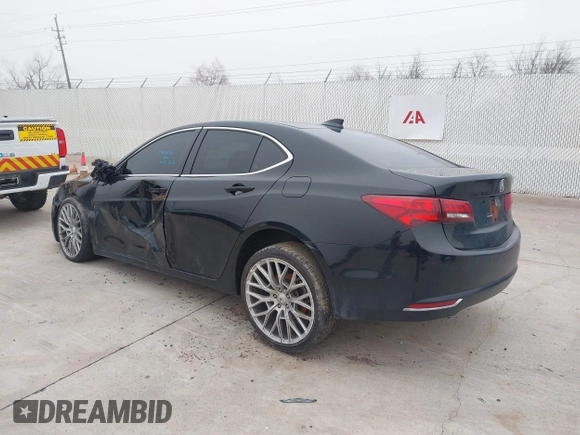 2017 Acura TLX V6 w/Advance Pkg with VIN 19UUB2F79HA000663, listed as a IAAI auction lot 41639785 with Not provided miles and . Bid and sale history available at DreamBid. Image 3.