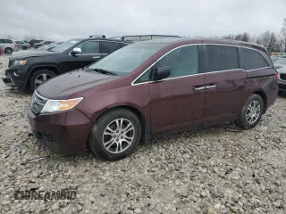 2012 Honda Odyssey EX-L with VIN 5FNRL5H61CB019702, listed as a Copart auction lot 51535585 with 185,737 mi miles and Clean Title. Bid and sale history available at DreamBid. Image 1.