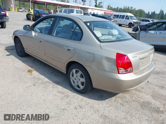 2006 Hyundai Elantra GLS with VIN KMHDN46D76U375496, listed as a IAAI auction lot 42583939 with 197,444 mi miles and . Bid and sale history available at DreamBid. Image 3.