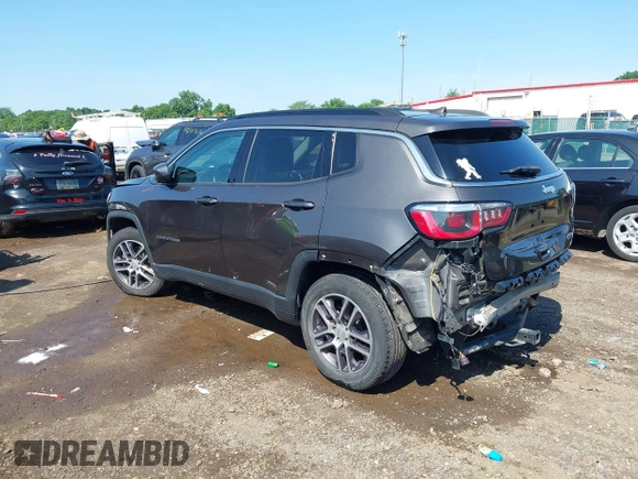 2018 Jeep Compass Latitude with VIN 3C4NJCBB1JT204782, listed as a IAAI auction lot 42539508 with 127,770 mi miles and . Bid and sale history available at DreamBid. Image 3.