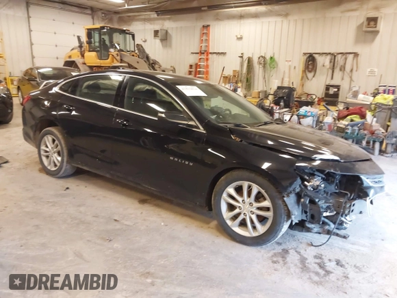 2018 Chevrolet Malibu LT with VIN 1G1ZD5ST4JF242300, listed as a IAAI auction lot 41812034 with 121,769 mi miles. Bid and sale history available at carsss.com. Image 1.