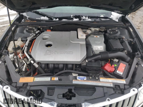 2012 Lincoln MKZ Hybrid with VIN 3LNDL2L38CR805805, listed as a Copart auction lot 44749285 with 135,500 mi miles and Salvage Title. Bid and sale history available at DreamBid. Image 11.