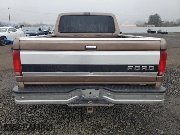 1993 Ford F-150 with VIN 1FTEX15N8PKB33583, listed as a Copart auction lot 89365335 with 0 mi miles and Salvage Title. Bid and sale history available at carsss.com. Image 6.