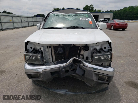 2012 GMC Canyon SLE1 with VIN 1GTD5MFE3C8108163, listed as a Copart auction lot 54492754 with 155,689 mi miles and Salvage Title. Bid and sale history available at carsss.com. Image 5.