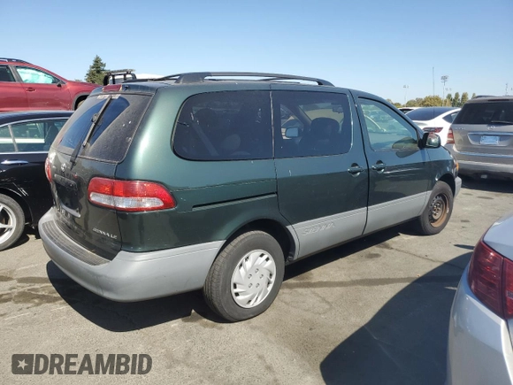 2003 Toyota Sienna LE with VIN 4T3ZF13C23U515454, listed as a Copart auction lot 72506484 with 130,208 mi miles and Salvage Title. Bid and sale history available at carsss.com. Image 3.
