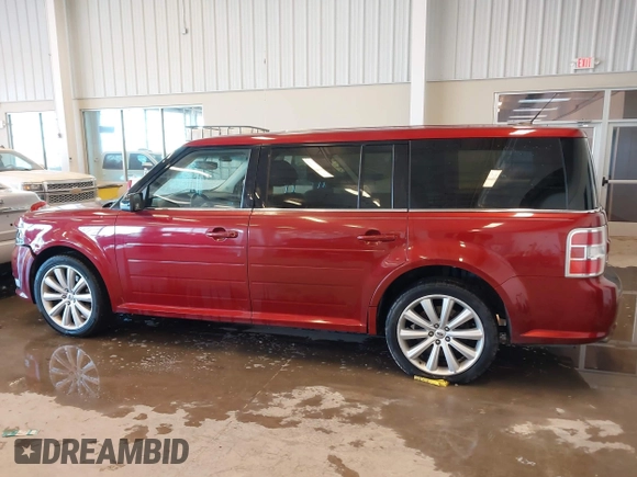 2014 Ford Flex SEL z VIN 2FMGK5C80EBD19715, wystawiony jako IAAI lot #41305306 z przebiegiem 204 042 mil mil oraz . Historia ofert i sprzedaży dostępna na DreamBid. Obrazek 14.