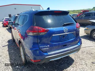2019 Nissan Rogue SV with VIN 5N1AT2MT0KC705437, listed as a IAAI auction lot 42060597 with 98,555 mi miles and . Bid and sale history available at DreamBid. Image 3.