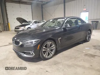 2020 BMW 4 Series 430i xDrive with VIN WBA4Z3C05L5N80743, listed as a Copart auction lot 57790385 with 12,498 mi miles and Salvage title. Bid and sale history available at DreamBid. Image 1.