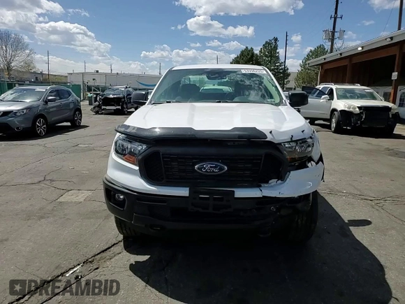 2020 Ford Ranger XL with VIN 1FTER1FH7LLA08727, listed as a Copart auction lot 53996225 with 26,131 mi miles and Salvage Title. Bid and sale history available at DreamBid. Image 13.