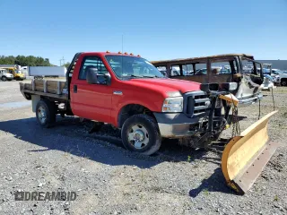 2007 Ford Super Duty F-250 XL with VIN 1FTNF21567EB06167, listed as a Copart auction lot 68421444 with 51,153 mi miles and Salvage Title. Bid and sale history available at carsss.com. Image 4.