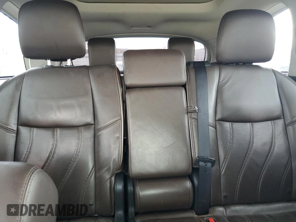 2013 Infiniti JX35 with VIN 5N1AL0MM7DC345079, listed as a Copart auction lot 50705435 with 192,183 mi miles and Salvage Title. Bid and sale history available at carsss.com. Image 10.
