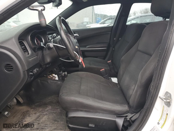 2016 Dodge Charger Police with VIN 2C3CDXKT8GH211698, listed as a Copart auction lot 43818345 with 191,951 mi miles and Salvage Title. Bid and sale history available at carsss.com. Image 7.