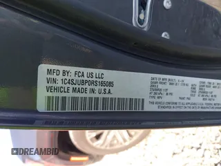 2024 Jeep Wagoneer Series II with VIN 1C4SJUBP0RS165085, listed as a IAAI auction lot 41990116 with 29,683 mi miles and . Bid and sale history available at DreamBid. Image 9.