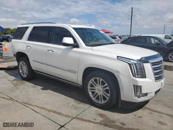 2016 Cadillac Escalade Platinum with VIN 1GYS3DKJ7GR305850, listed as a Copart auction lot 72244924 with 108,271 mi miles and Salvage Title. Bid and sale history available at carsss.com. Image 4.