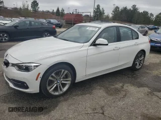 2018 BMW 3 Series 330i with VIN WBA8B9G55JNU95784, listed as a Copart auction lot 50173735 with 64,661 mi miles and Salvage Title. Bid and sale history available at carsss.com. Image 1.