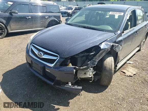 2012 Subaru Legacy 2.5i with VIN 4S3BMBA62C3030776, listed as a Copart auction lot 59345195 with 136,923 mi miles and Salvage title. Bid and sale history available at DreamBid. Image 13.