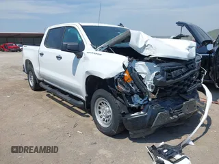 2024 Chevrolet Silverado 1500 with VIN 3GCPDAEK8RG154919, listed as a IAAI auction lot 40178946 with 2,911 mi miles and . Bid and sale history available at DreamBid. Image 1.