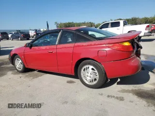 2001 Saturn SC with VIN 1G8ZY12711Z207035, listed as a Copart auction lot 48784935 with 162,397 mi miles and Salvage Title. Bid and sale history available at carsss.com. Image 2.