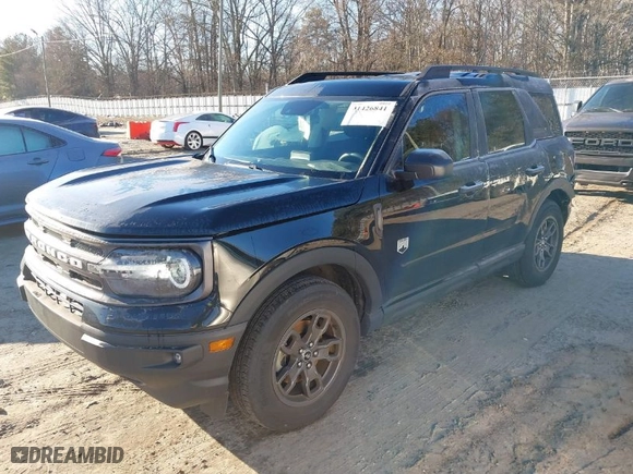 2023 Ford Bronco Sport Big Bend with VIN 3FMCR9B64PRD94469, listed as a IAAI auction lot 41426841 with 14,953 mi miles. Bid and sale history available at carsss.com. Image 2.