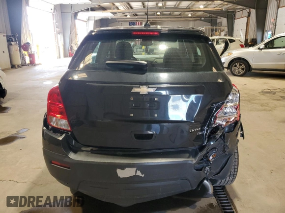 2016 Chevrolet Trax LS z VIN KL7CJNSB8GB673829, wystawiony jako Copart lot #53386415 z przebiegiem 114 104 mil mil oraz Szkoda całkowita • Salvage title. Historia ofert i sprzedaży dostępna na DreamBid. Obrazek 6.