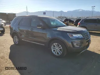 2017 Ford Explorer XLT with VIN 1FM5K7DH5HGD36539, listed as a Copart auction lot 88636675 with 107,709 mi miles and Salvage Title. Bid and sale history available at carsss.com. Image 4.
