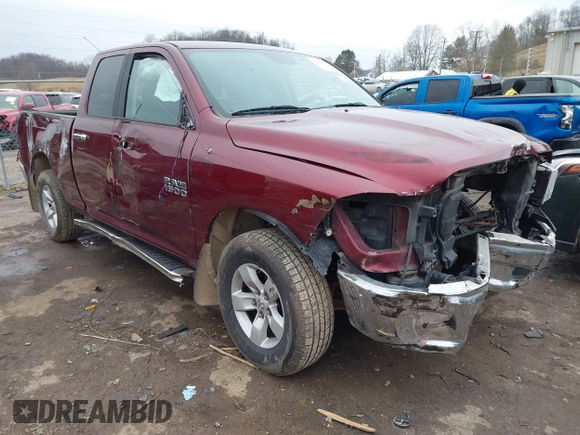 2018 Ram 1500 Big Horn с VIN 1C6RR7GG7JS319692, выставлен на аукционе IAAI как лот 41486502 с пробегом 98 635 миль миль и . История ставок и продаж доступна на DreamBid. Изображение 1.