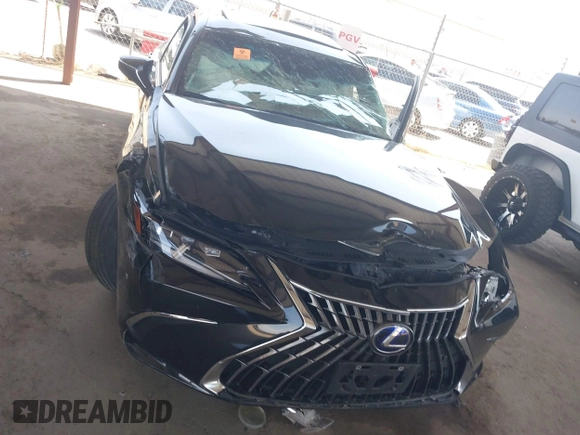 2022 Lexus ES 300h Luxury with VIN 58AEA1C12NU015634, listed as a IAAI auction lot 42575127 with 46,905 mi miles and . Bid and sale history available at DreamBid. Image 12.