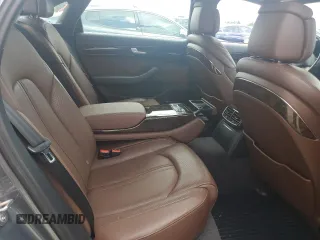 2015 Audi A8 4.0T with VIN WAU32AFD5FN040395, listed as a Copart auction lot 60909515 with 79,379 mi miles and Salvage title. Bid and sale history available at DreamBid. Image 10.
