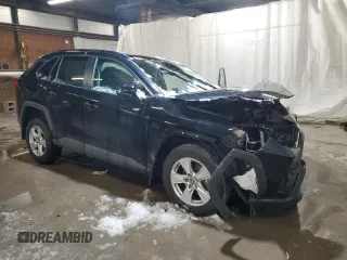 2020 Toyota RAV4 XLE with VIN 2T3P1RFV1LC067713, listed as a Copart auction lot 88258735 with Not Provided miles and Salvage Title. Bid and sale history available at DreamBid. Image 4.