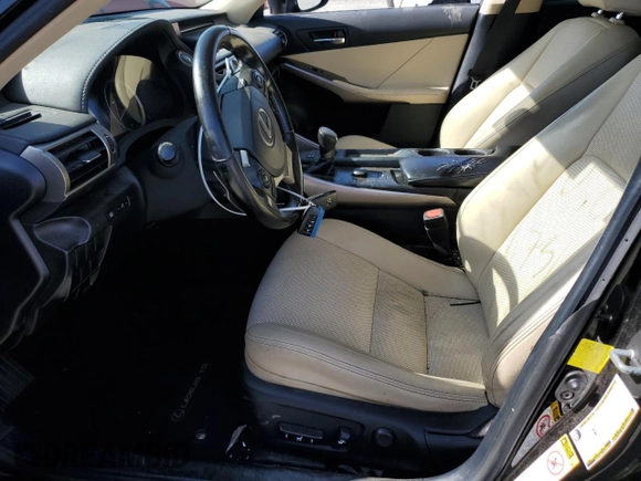 2016 Lexus IS 200t with VIN JTHBA1D2XG5020811, listed as a Copart auction lot 60625625 with 112,983 mi miles and Salvage title. Bid and sale history available at DreamBid. Image 7.