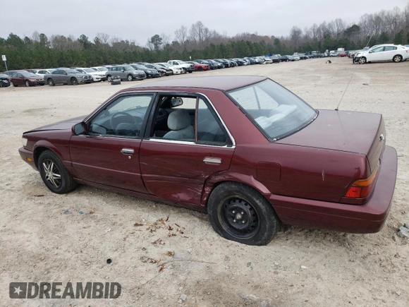 1992 Nissan Stanza GXE с VIN JN1FU21P3NX909177, выставлен на аукционе Copart как лот 83811334 с пробегом 67 101 миль миль и Списание • Salvage title. История ставок и продаж доступна на DreamBid. Изображение 2.