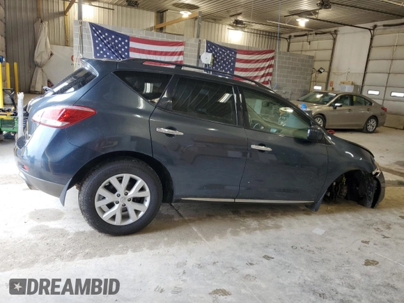 2012 Nissan Murano SL с VIN JN8AZ1MW7CW202077, выставлен на аукционе Copart как лот 60372065 с пробегом Не указан миль и Чистый • Clean title. История ставок и продаж доступна на DreamBid. Изображение 3.