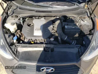 2014 Hyundai Veloster Turbo with VIN KMHTC6AE2EU210063, listed as a Copart auction lot 79243924 with 130,551 mi miles and Salvage Title. Bid and sale history available at carsss.com. Image 11.