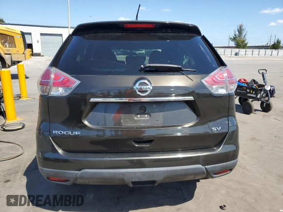 2015 Nissan Rogue S with VIN 5N1AT2MT1FC868734, listed as a Copart auction lot 53066935 with 96,568 mi miles and Salvage Title. Bid and sale history available at carsss.com. Image 6.