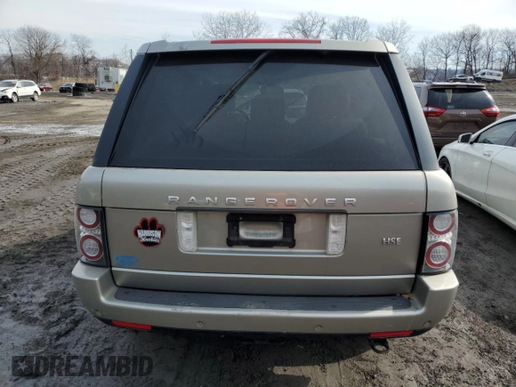 2010 Land Rover Range Rover HSE with VIN SALME1D48AA311735, listed as a Copart auction lot 46500135 with 144,475 mi miles and Clean title. Bid and sale history available at DreamBid. Image 6.