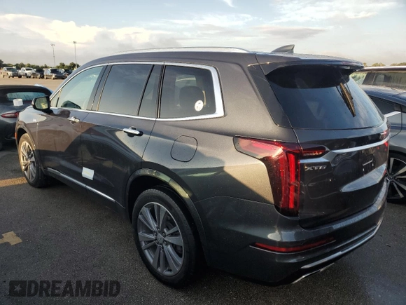 2021 Cadillac XT6 Premium Luxury with VIN 1GYKPCRS3MZ225034, listed as a Copart auction lot 73778594 with 0 mi miles and Non Repairable. Bid and sale history available at carsss.com. Image 2.