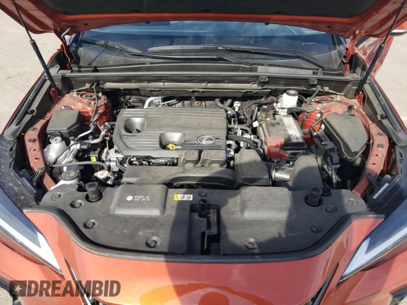 2022 Lexus NX with VIN JTJADCAZ7N2002974, listed as a Copart auction lot 83028284 with 17,117 mi miles and Salvage Title. Bid and sale history available at carsss.com. Image 12.