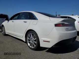 2015 Lincoln MKZ with VIN 3LN6L2J94FR607095, listed as a Copart auction lot 58938345 with 120,008 mi miles and Salvage title. Bid and sale history available at DreamBid. Image 2.