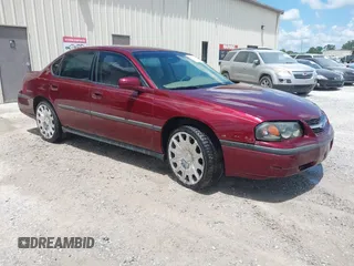 2002 Chevrolet Impala with VIN 2G1WF52E829356406, listed as a IAAI auction lot 42771110 with 137,793 mi miles and . Bid and sale history available at DreamBid. Image 1.