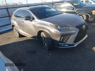 2020 Lexus NX 300 F Sport z VIN JTJSARBZ2L5004593, wystawiony jako IAAI lot #41639223 z przebiegiem 110 408 mil mil oraz . Historia ofert i sprzedaży dostępna na DreamBid. Obrazek 1.
