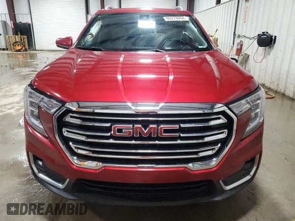 2022 GMC Terrain SLT with VIN 3GKALVEV4NL175721, listed as a Copart auction lot 86274264 with 56,121 mi miles and Salvage Title. Bid and sale history available at carsss.com. Image 5.
