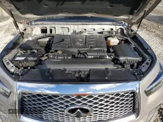 2019 Infiniti QX80 LUXE with VIN JN8AZ2ND7K9850485, listed as a Copart auction lot 76705404 with 32,121 mi miles and Salvage Title. Bid and sale history available at carsss.com. Image 12.